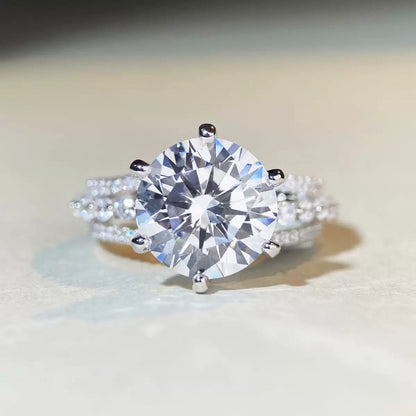 5 Carat Moissanite VVS1 with GRA Certificate S925 Silver